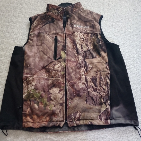 Gamehide Zip from Brown/camo light fitted  vest size XL - Picture 1 of 8